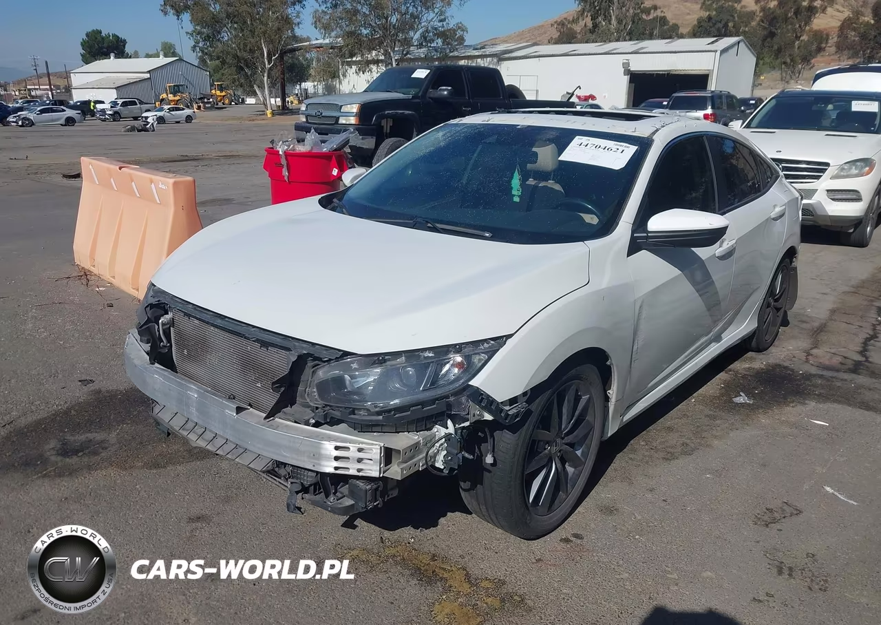 2019 Honda Civic Ex VIN:JHMFC1F33KX006926 - 2