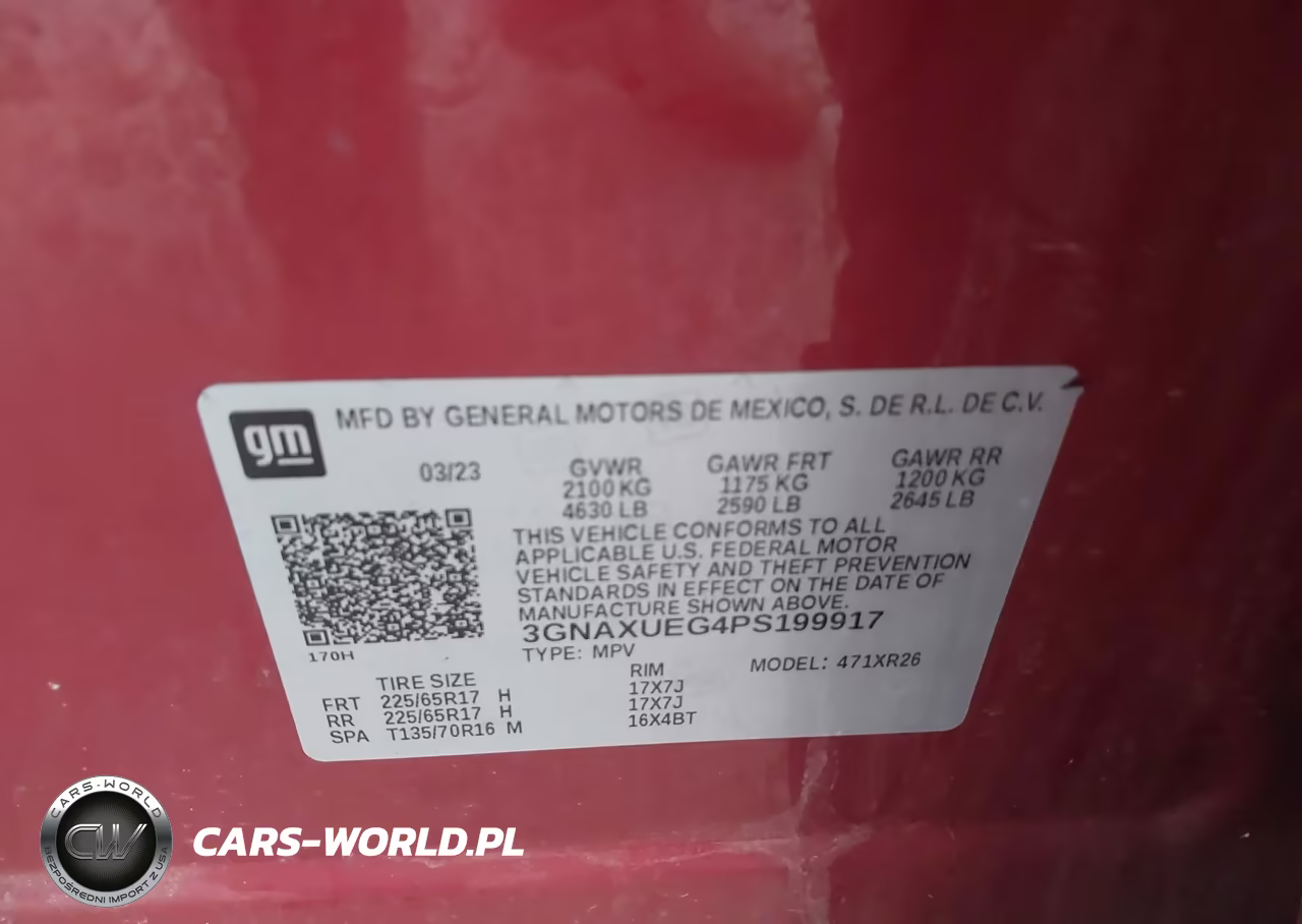 2023 Chevrolet Equinox Awd Lt VIN:3GNAXUEG4PS199917 - 9