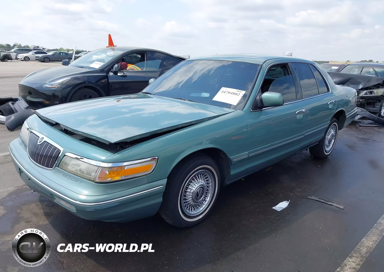 1997 Mercury Grand Marquis Gs VIN:2MELM74W5VX607849 - 2