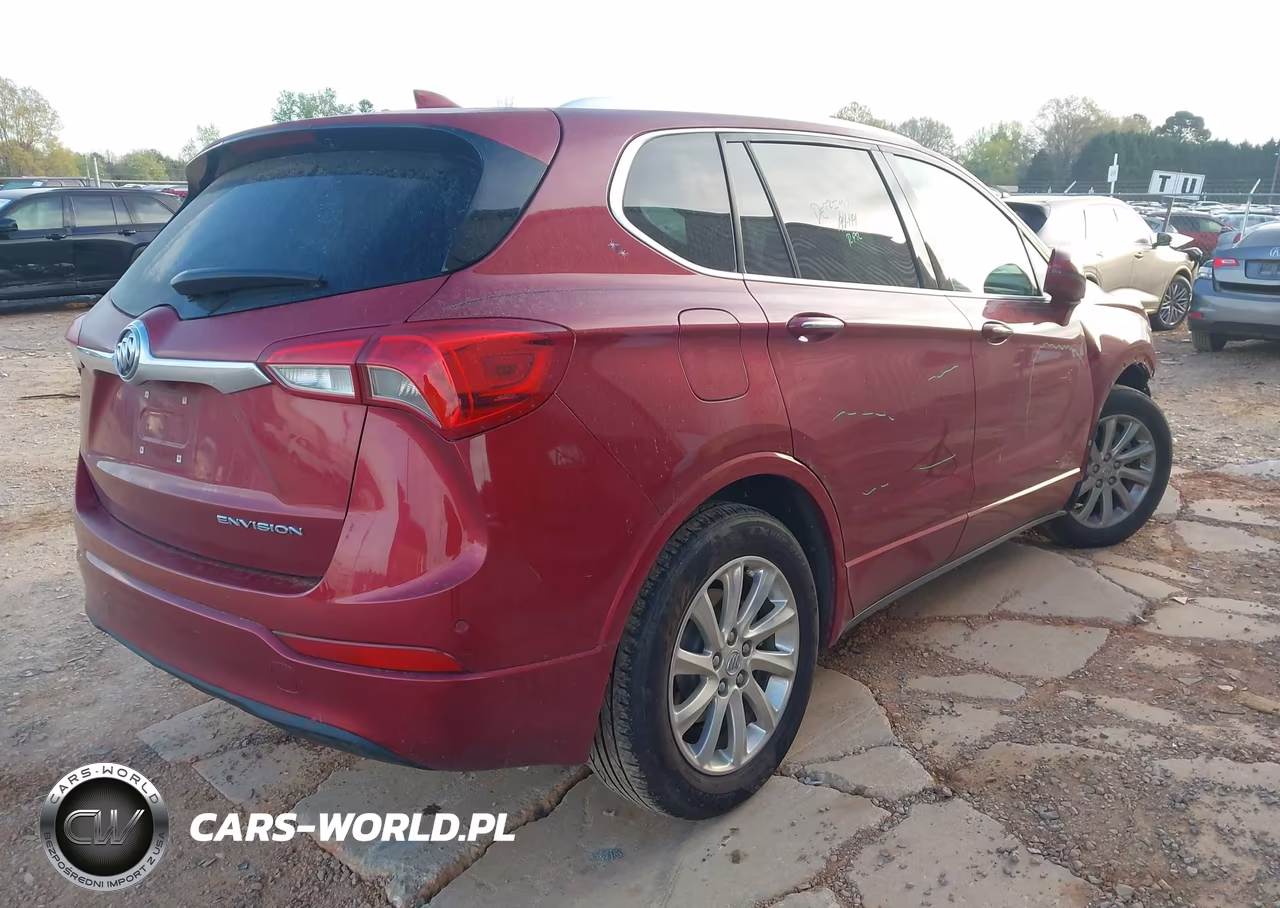 2020 Buick Envision Fwd Essence VIN:LRBFXCSA7LD030847 - 4