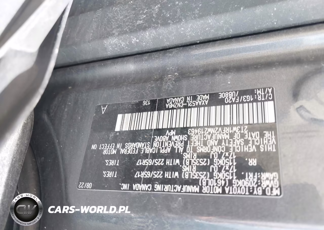 2022 Toyota Rav4 Xle VIN:2T3W1RFV2NW219463 - 9