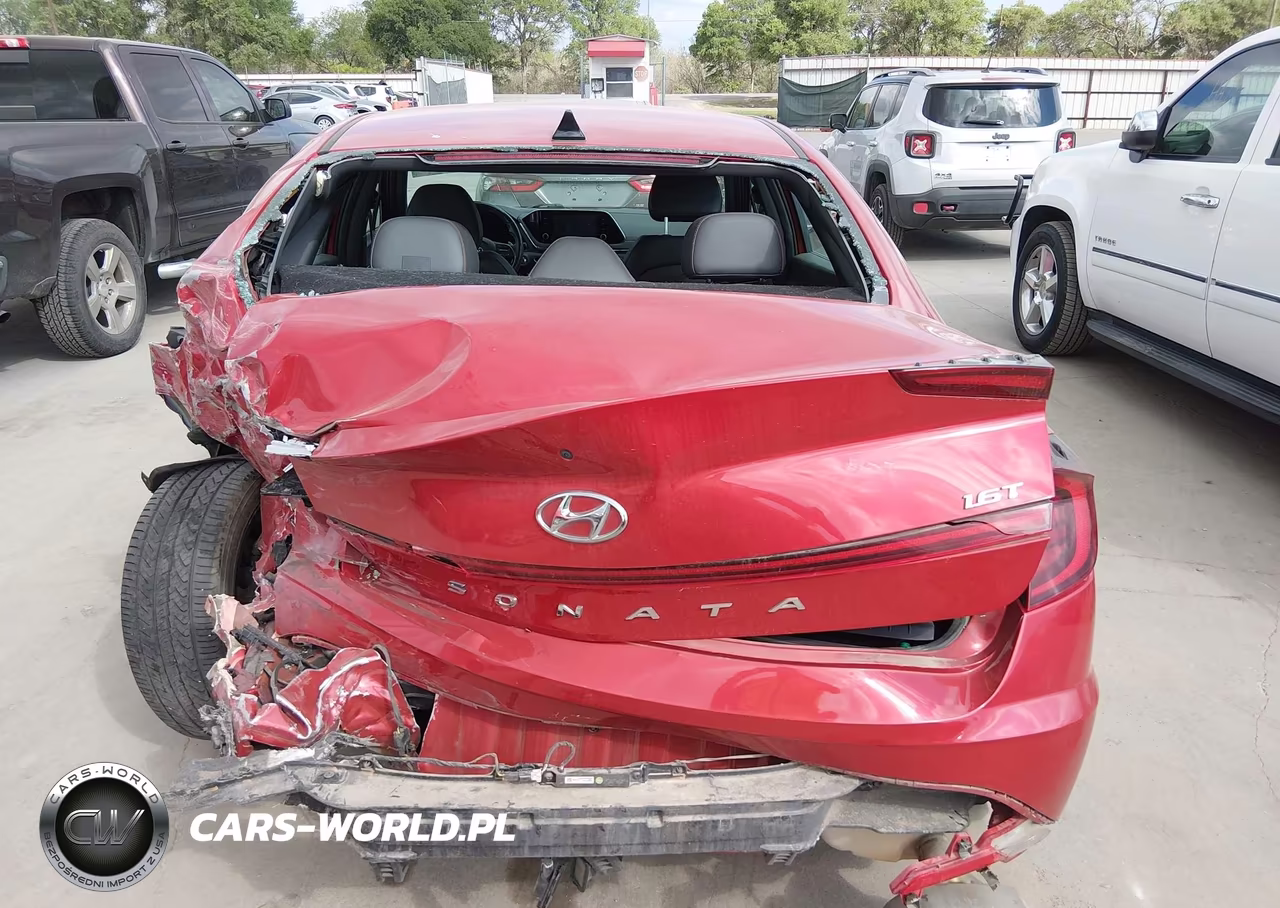 2021 Hyundai Sonata Sel Plus VIN:5NPEJ4J27MH107579 - 16