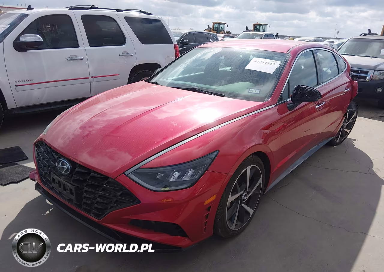2021 Hyundai Sonata Sel Plus VIN:5NPEJ4J27MH107579 - 2