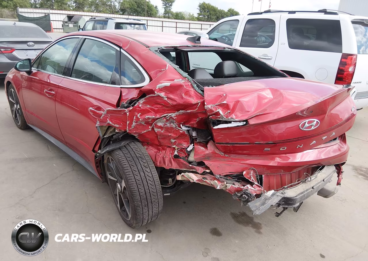 2021 Hyundai Sonata Sel Plus VIN:5NPEJ4J27MH107579 - 3