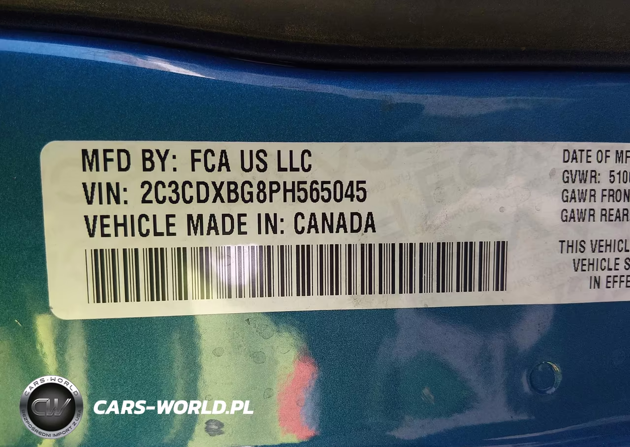 2023 Dodge Charger Sxt VIN:2C3CDXBG8PH565045 - 9