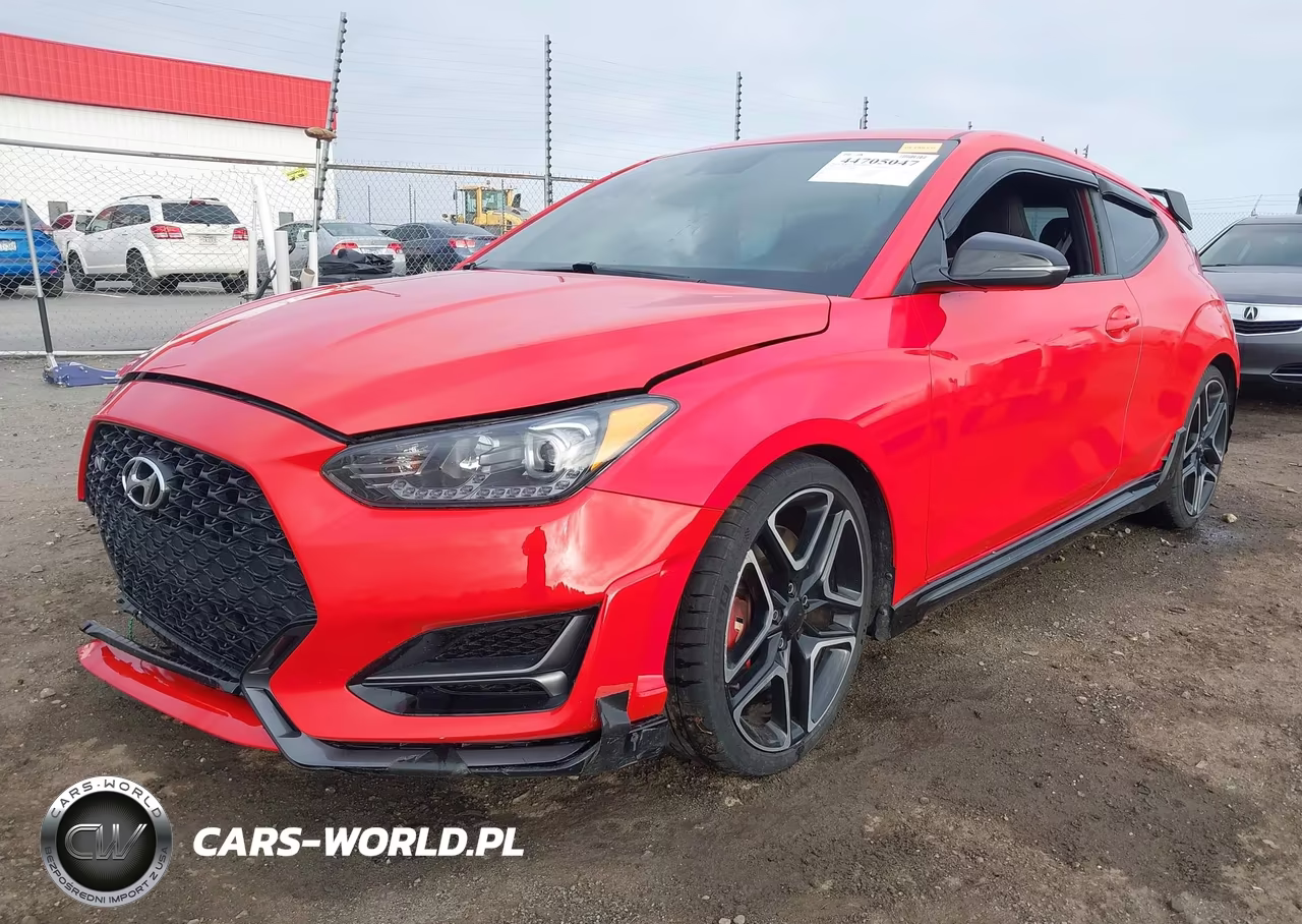 2021 Hyundai Veloster N VIN:KMHT36AHXMU009682 - 2