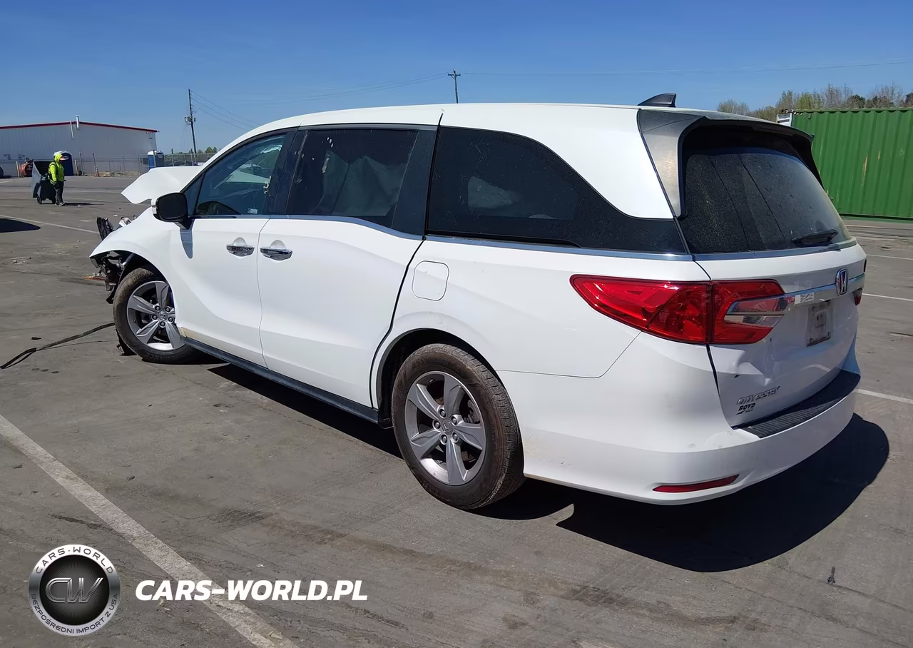 2020 Honda Odyssey Ex-L-Ex-L W-Navi Res VIN:5FNRL6H70LB074768 - 3