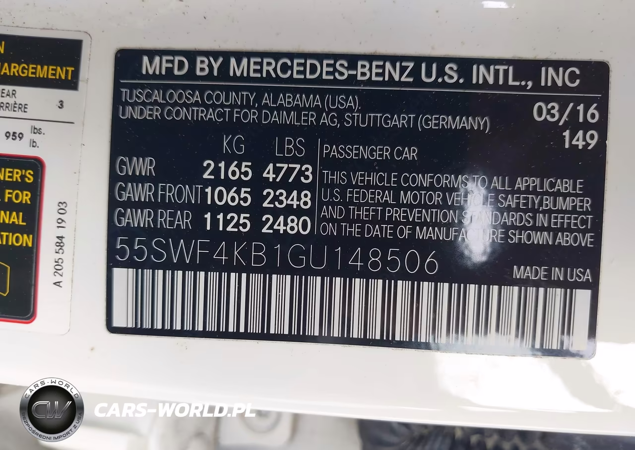 2016 Mercedes-Benz C 300 4Matic VIN:55SWF4KB1GU148506 - 9