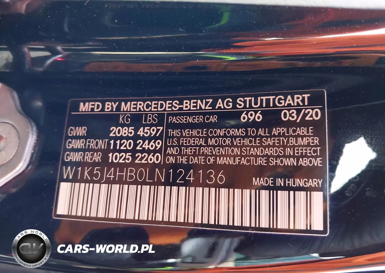 2020 Mercedes-Benz Cla 250 4Matic VIN:W1K5J4HB0LN124136 - 9