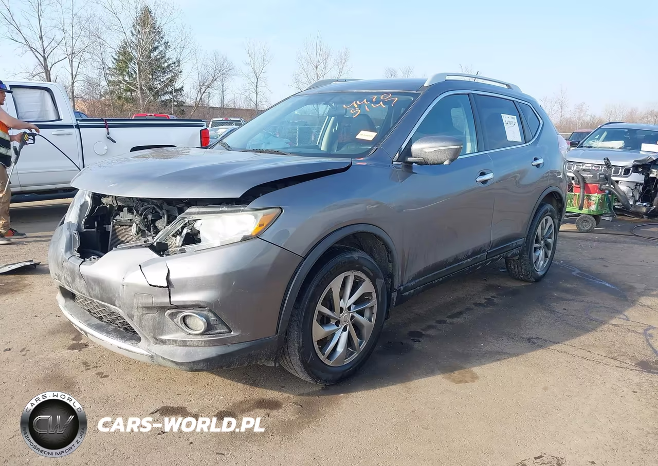 2014 Nissan Rogue Sl VIN:5N1AT2MV7EC776575 - 2