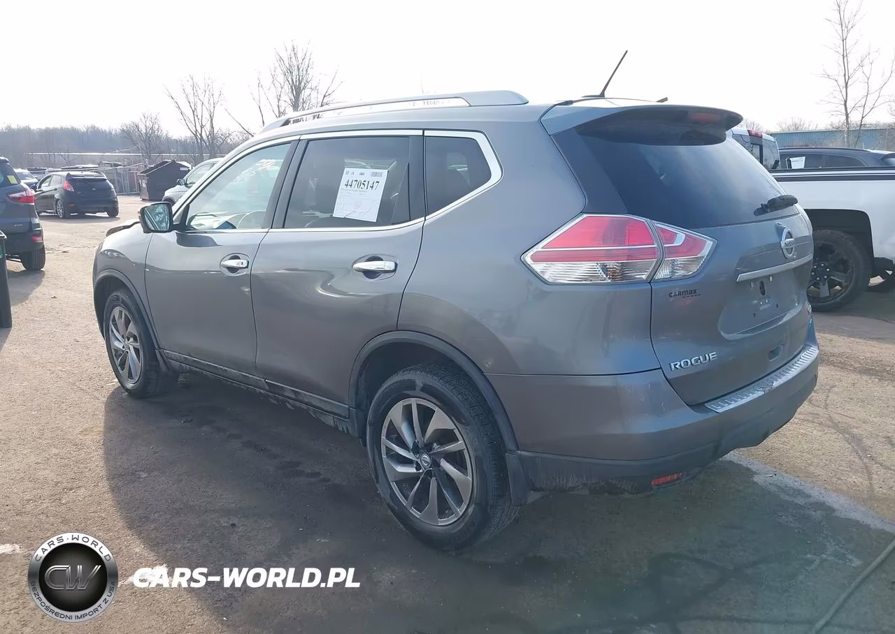 2014 Nissan Rogue Sl VIN:5N1AT2MV7EC776575 - 3