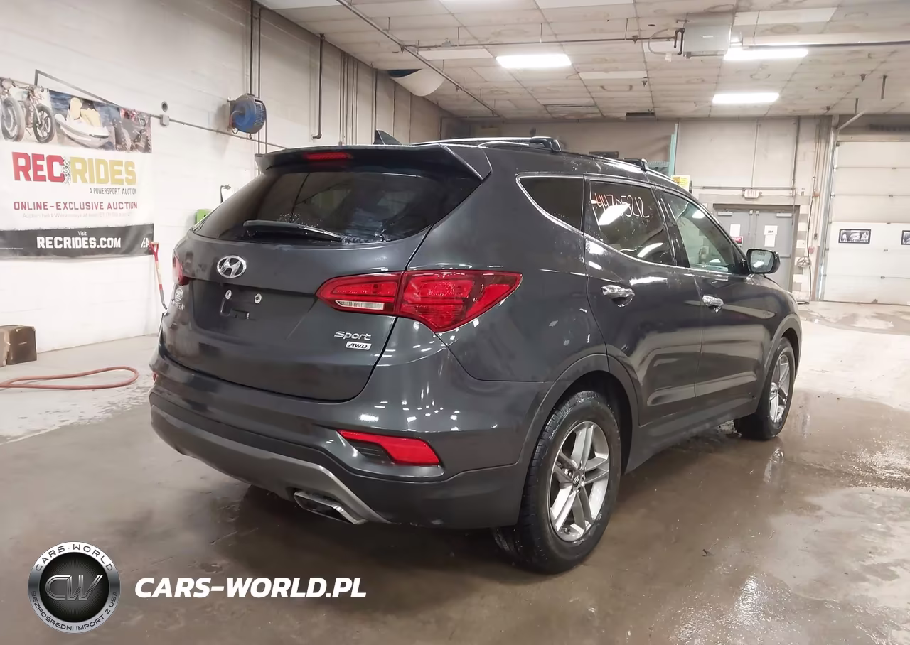 2017 Hyundai Santa Fe Sport 2.4L VIN:5XYZUDLB9HG490217 - 4