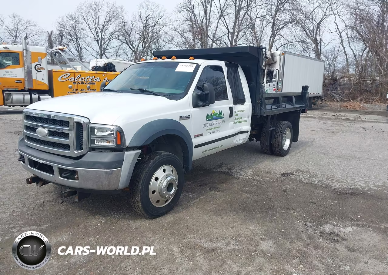 2006 Ford F-550 Chassis Lariat-Xl-Xlt VIN:1FDAX57P76EC68180 - 2