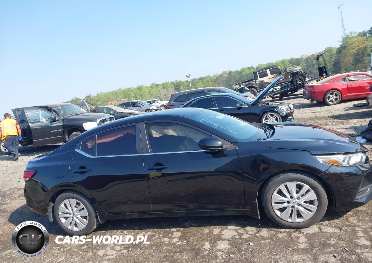 2021 Nissan Sentra S Xtronic Cvt VIN:3N1AB8BV8MY211211 - 13