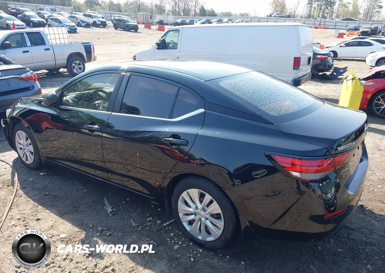 2021 Nissan Sentra S Xtronic Cvt VIN:3N1AB8BV8MY211211 - 3