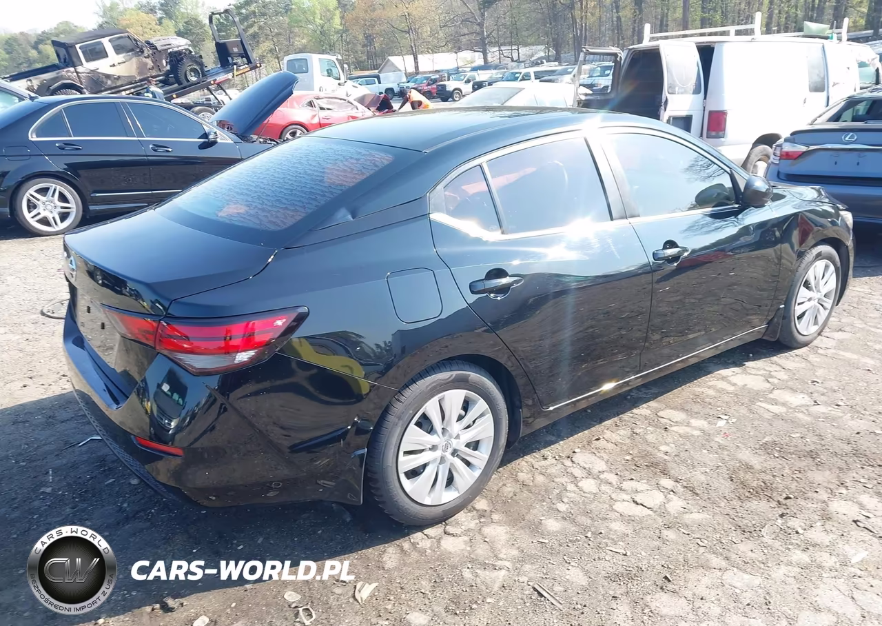 2021 Nissan Sentra S Xtronic Cvt VIN:3N1AB8BV8MY211211 - 4