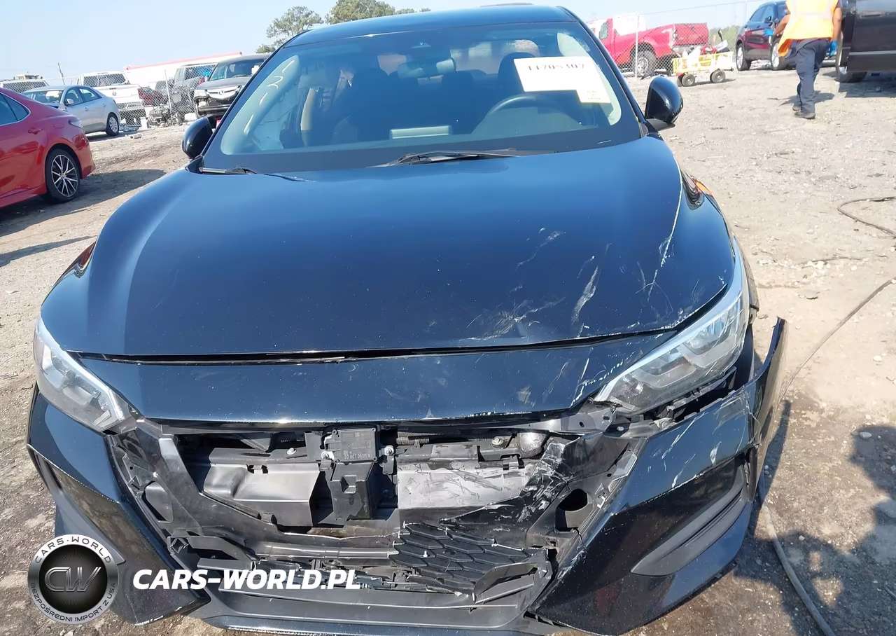 2021 Nissan Sentra S Xtronic Cvt VIN:3N1AB8BV8MY211211 - 6