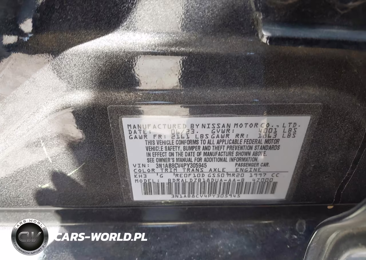2023 Nissan Sentra Sv Xtronic Cvt VIN:3N1AB8CV4PY305945 - 9