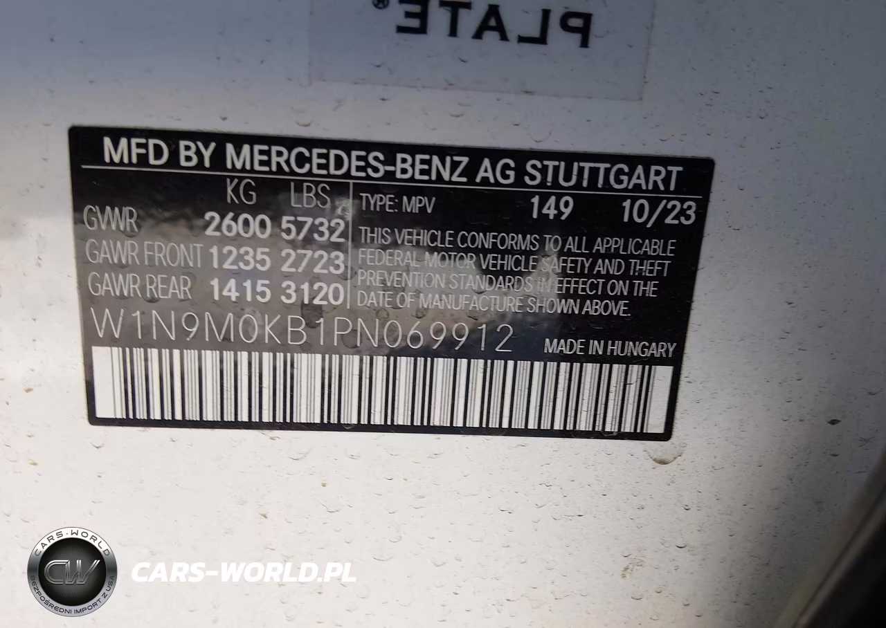 2023 Mercedes-Benz Eqb 300 Suv 4Matic VIN:W1N9M0KB1PN069912 - 9