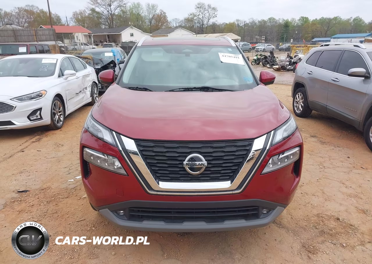 2021 Nissan Rogue Sl Fwd VIN:5N1AT3CA1MC820587 - 12