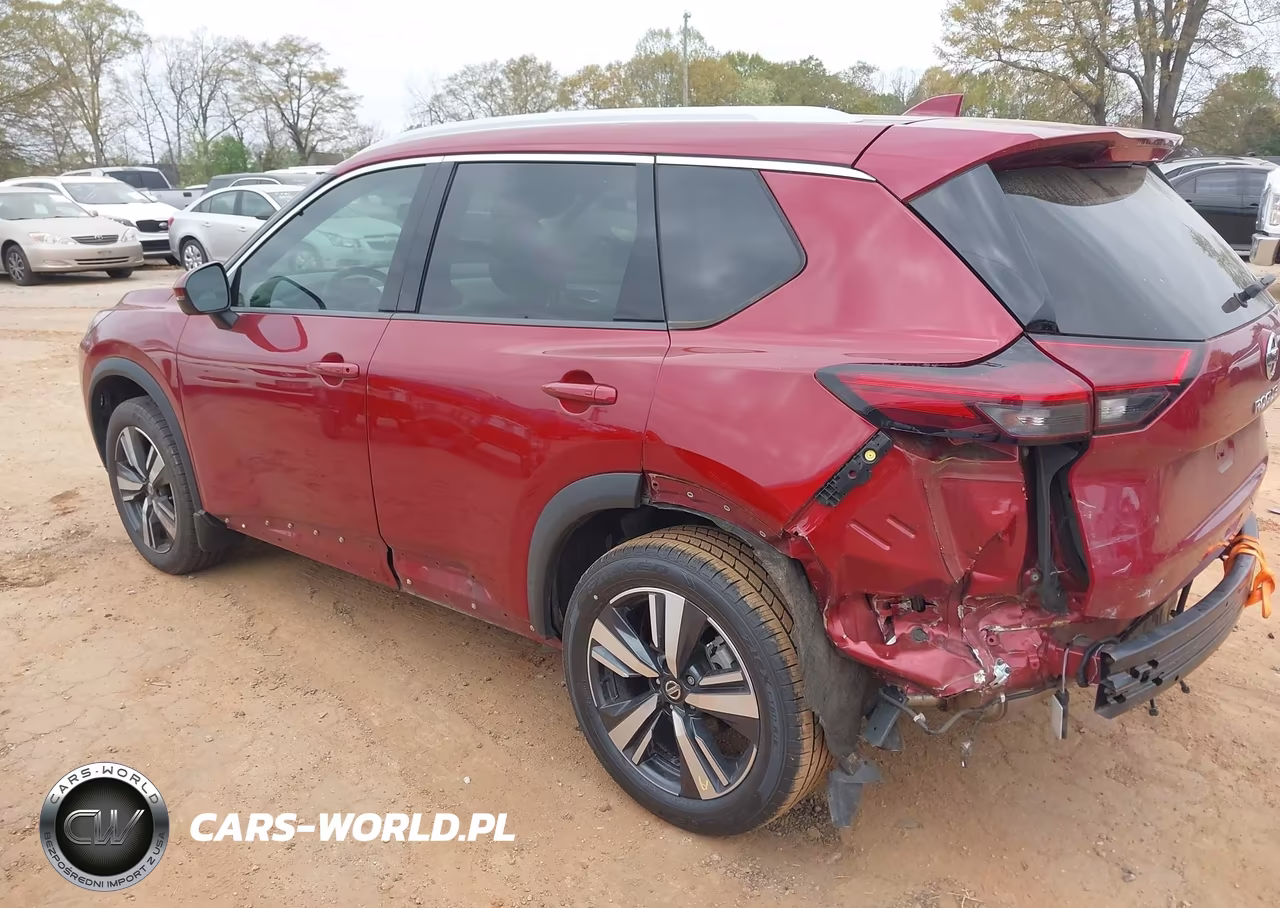 2021 Nissan Rogue Sl Fwd VIN:5N1AT3CA1MC820587 - 3