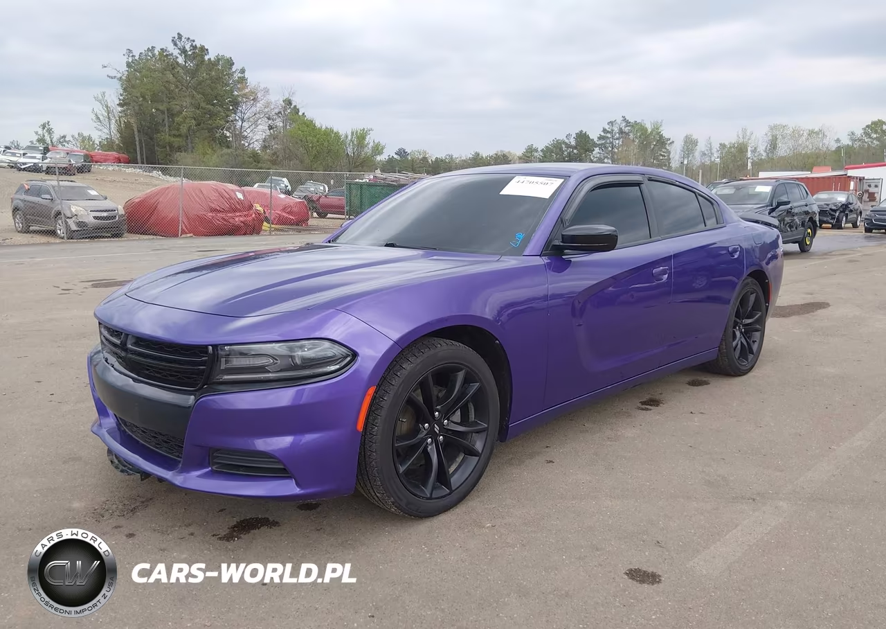 2018 Dodge Charger Sxt Rwd VIN:2C3CDXBG2JH306431 - 2