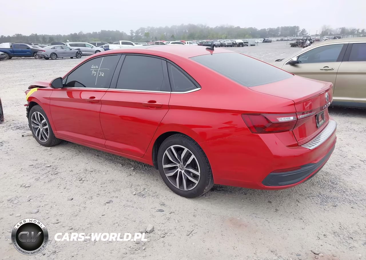 2025 Volkswagen Jetta 1.5T Se VIN:3VW7X7BU6SM015036 - 3