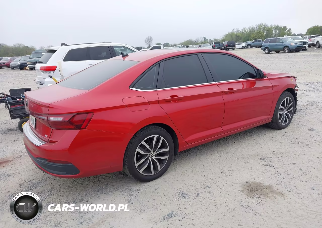2025 Volkswagen Jetta 1.5T Se VIN:3VW7X7BU6SM015036 - 4