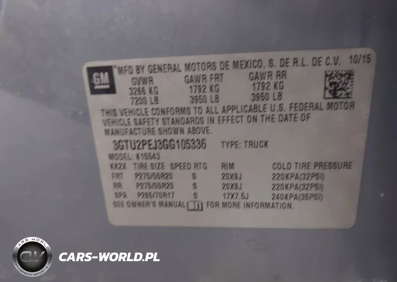 2016 GMC Sierra 1500 Denali VIN:3GTU2PEJ3GG105336 - 9
