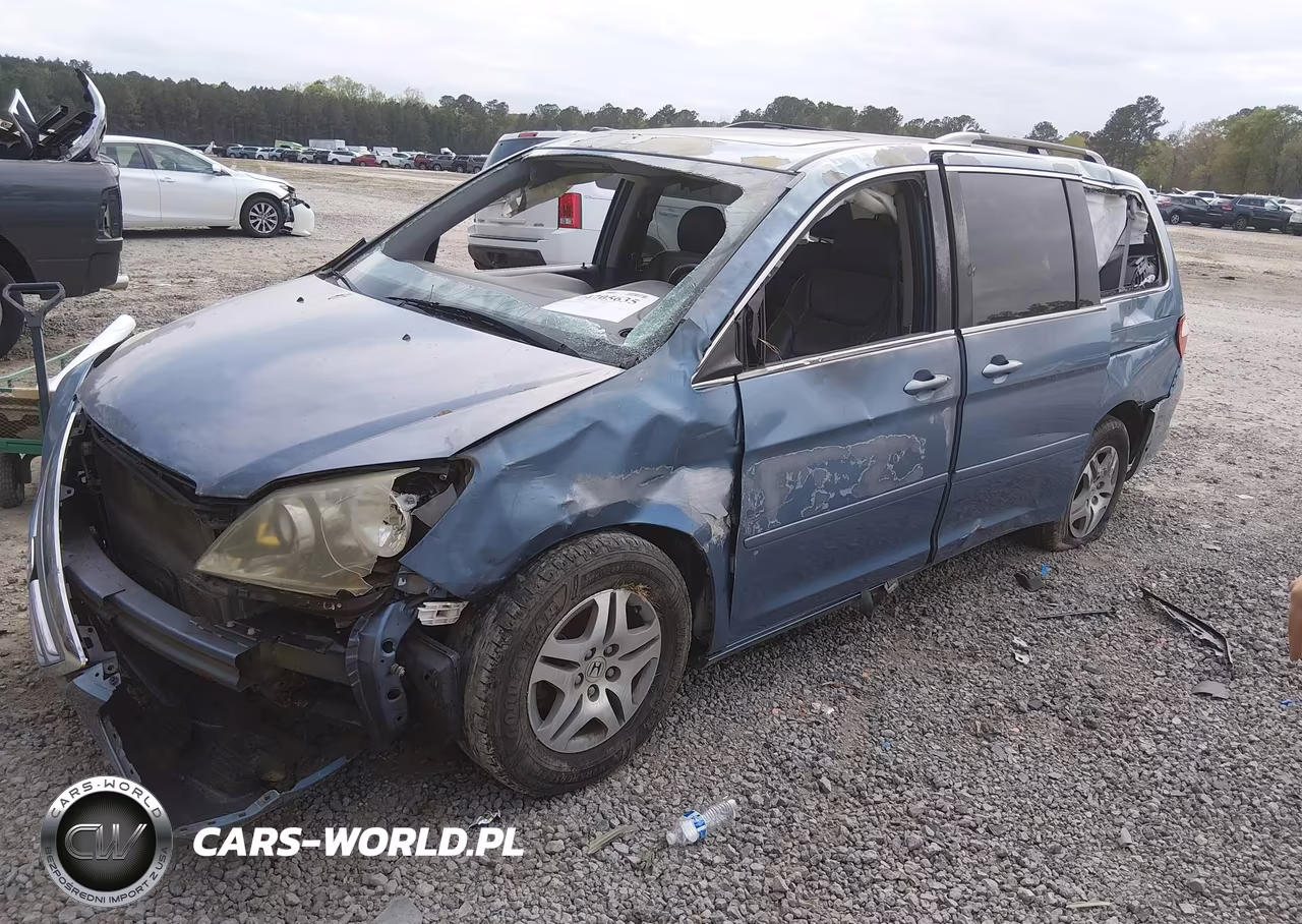 2007 Honda Odyssey Ex-L VIN:5FNRL38747B008485 - 2