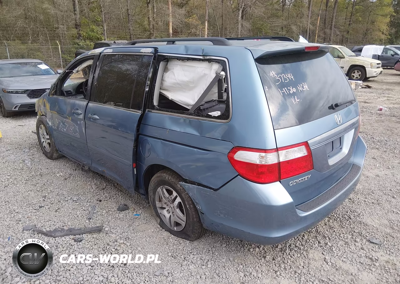 2007 Honda Odyssey Ex-L VIN:5FNRL38747B008485 - 3