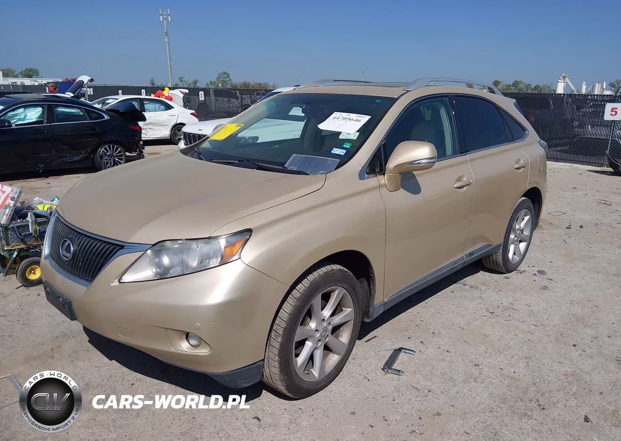 2010 Lexus Rx 350 VIN:2T2BK1BA2AC063120 - 2