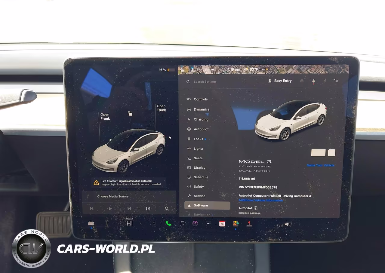 2021 Tesla Model 3 Long Range Dual Motor All-Wheel Drive VIN:5YJ3E1EB9MF032578 - 18