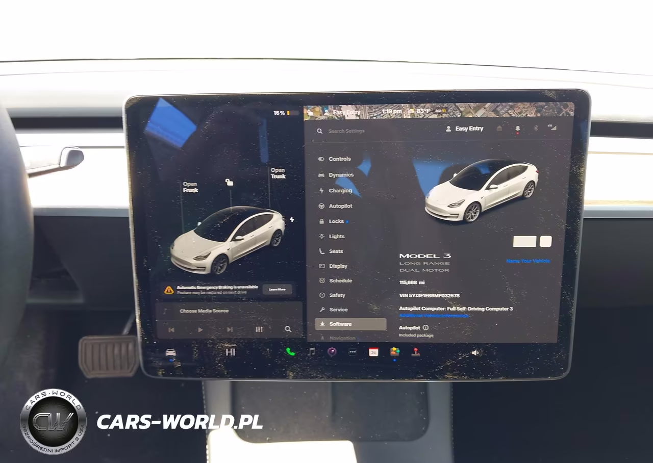 2021 Tesla Model 3 Long Range Dual Motor All-Wheel Drive VIN:5YJ3E1EB9MF032578 - 19