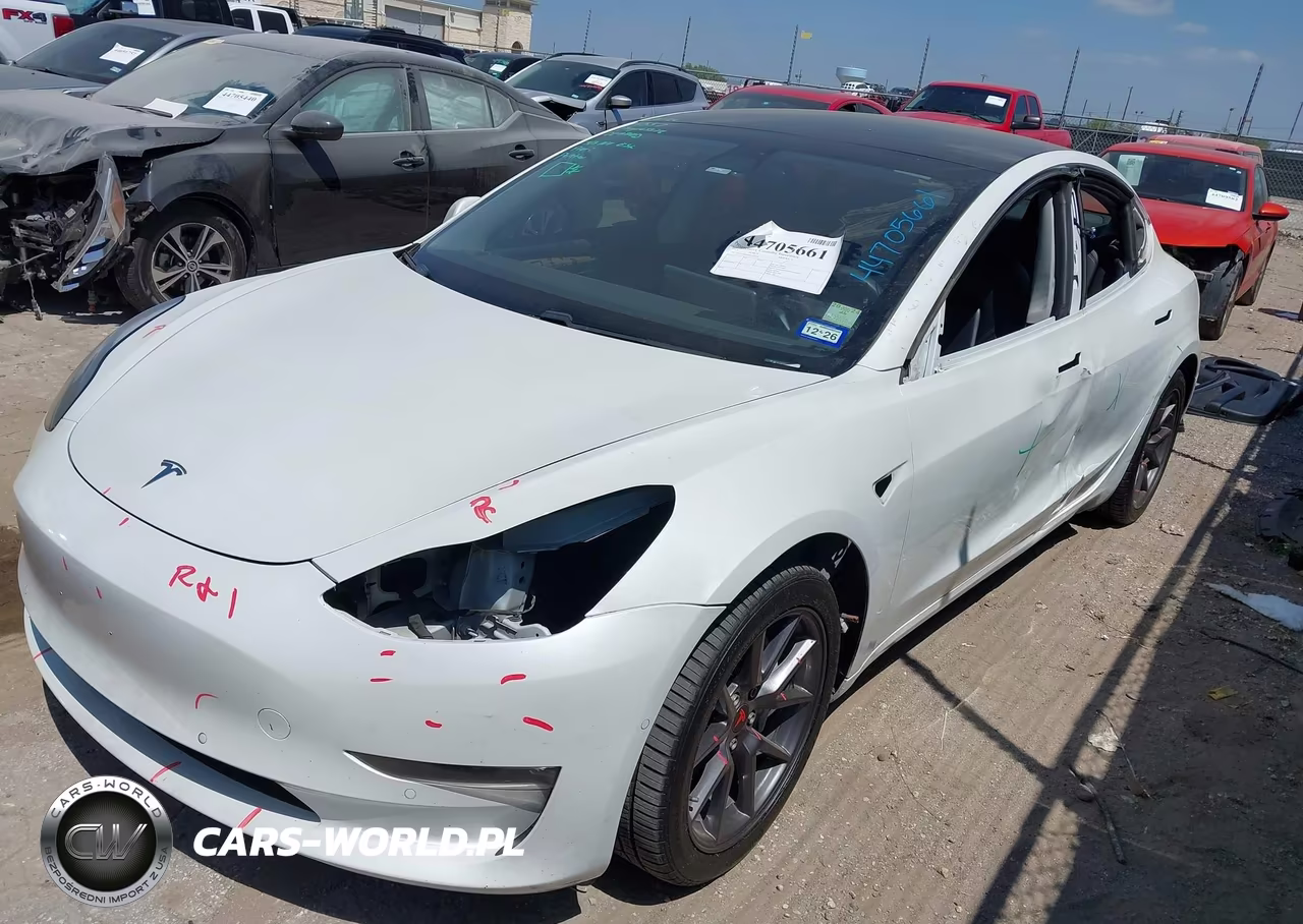 2021 Tesla Model 3 Long Range Dual Motor All-Wheel Drive VIN:5YJ3E1EB9MF032578 - 2