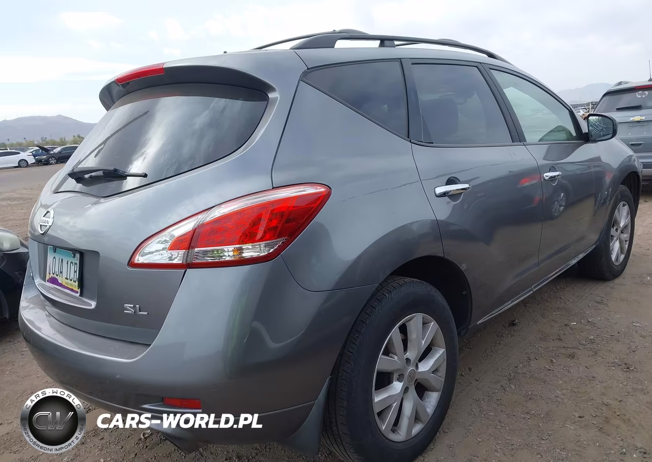 2014 Nissan Murano Sl VIN:JN8AZ1MU0EW415129 - 4