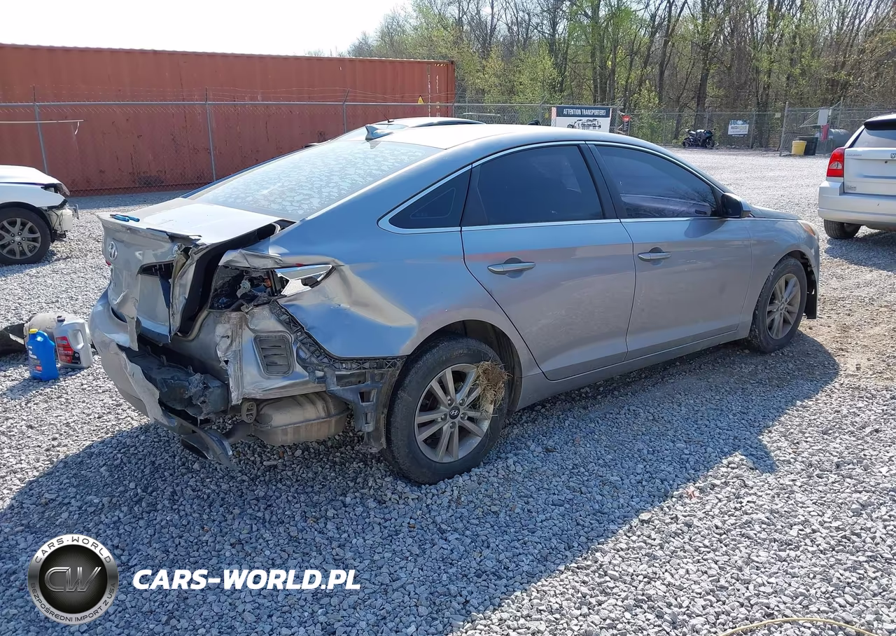 2015 Hyundai Sonata Se VIN:5NPE24AFXFH169626 - 4