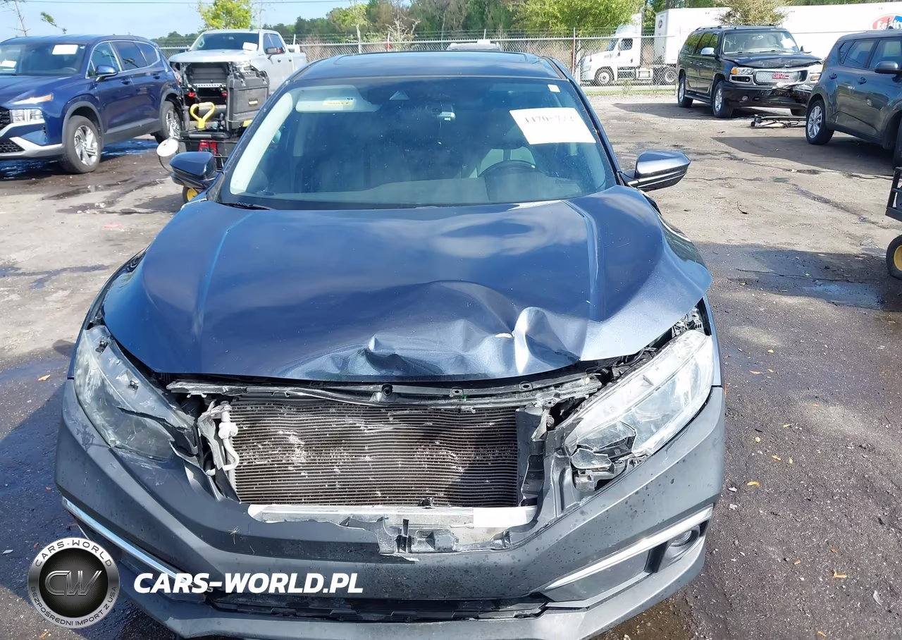 2019 Honda Civic Ex VIN:19XFC1F31KE015030 - 12