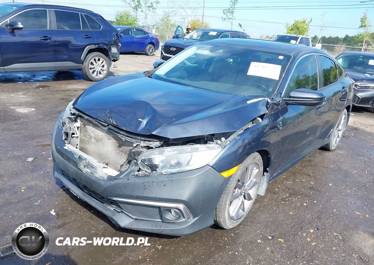 2019 Honda Civic Ex VIN:19XFC1F31KE015030 - 2