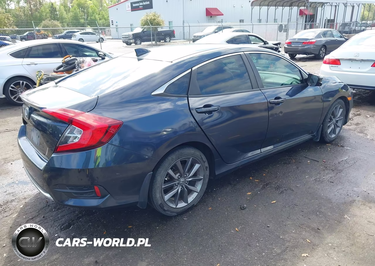 2019 Honda Civic Ex VIN:19XFC1F31KE015030 - 4