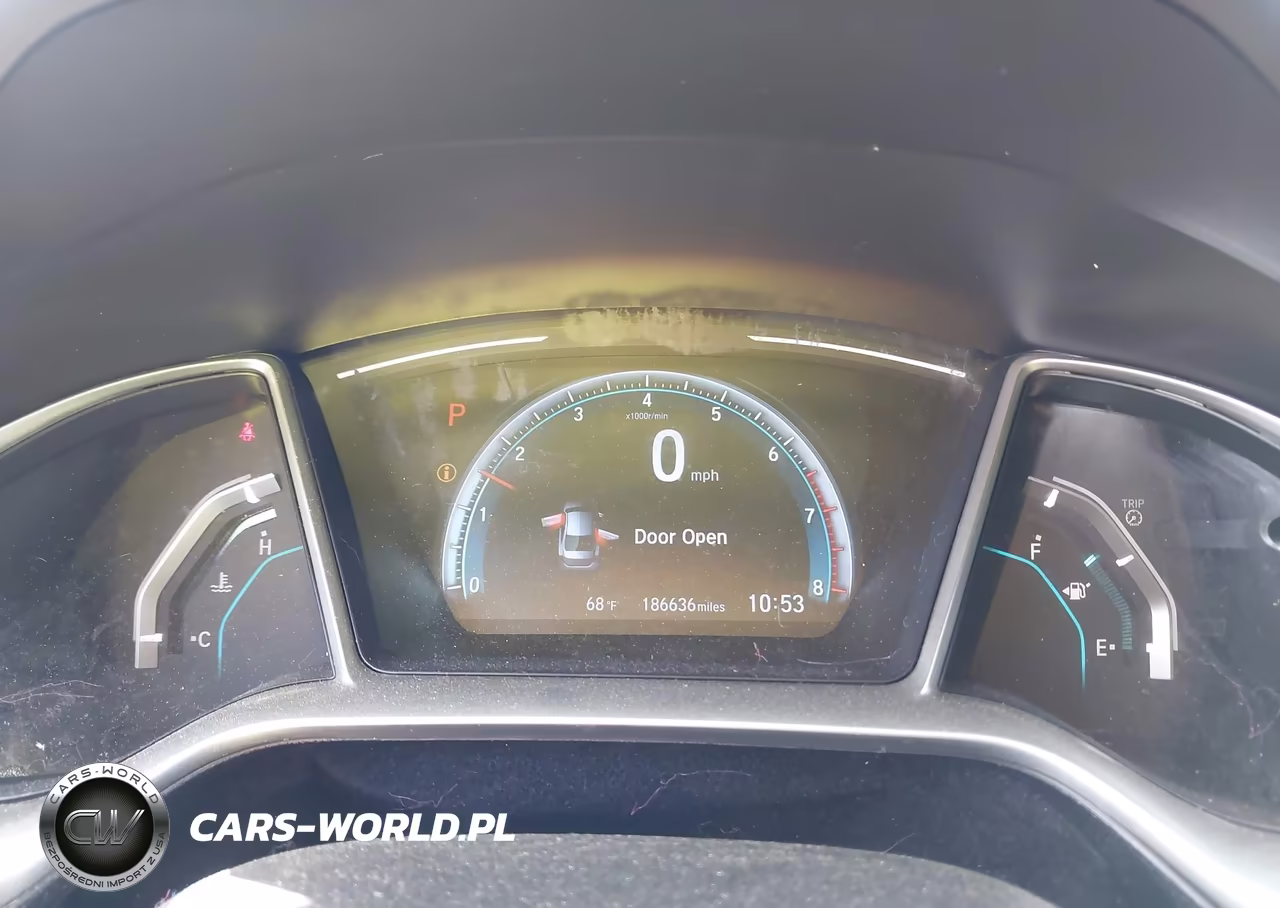2019 Honda Civic Ex VIN:19XFC1F31KE015030 - 7