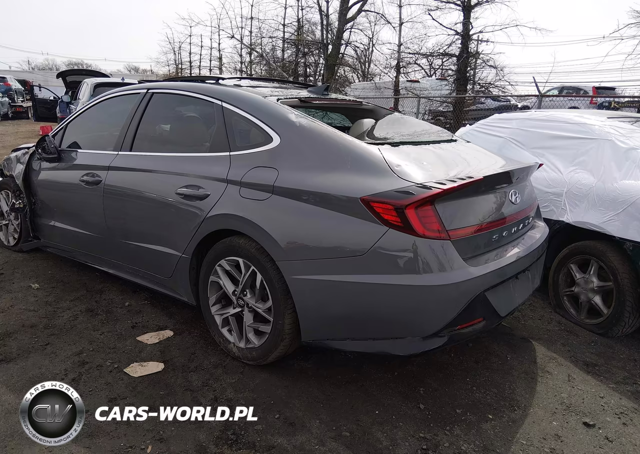 2020 Hyundai Sonata Sel VIN:5NPEF4JA8LH013654 - 3