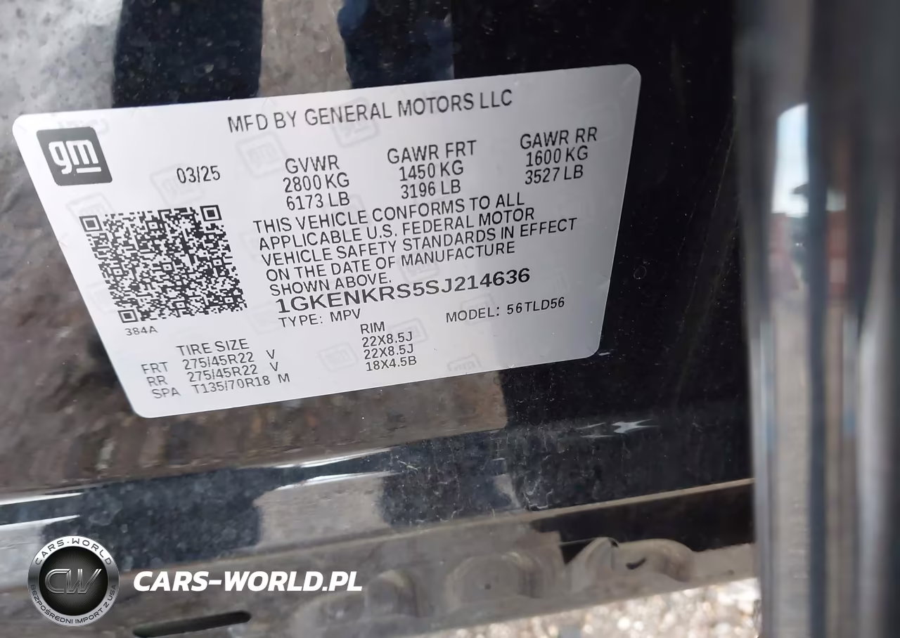 2025 GMC Acadia Fwd Elevation VIN:1GKENKRS5SJ214636 - 9