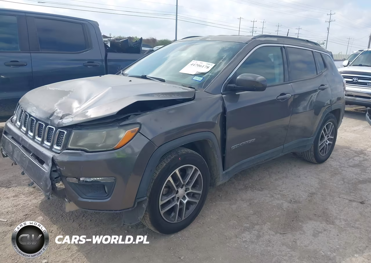 2017 Jeep New Compass Latitude Fwd VIN:3C4NJCBB4HT672452 - 2