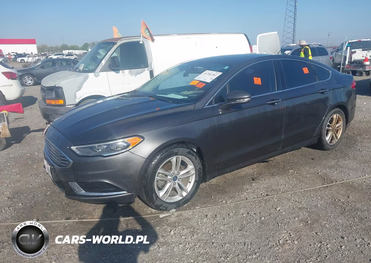 2018 Ford Fusion Se VIN:3FA6P0HD6JR231358 - 2