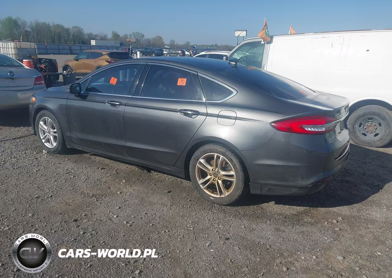 2018 Ford Fusion Se VIN:3FA6P0HD6JR231358 - 3