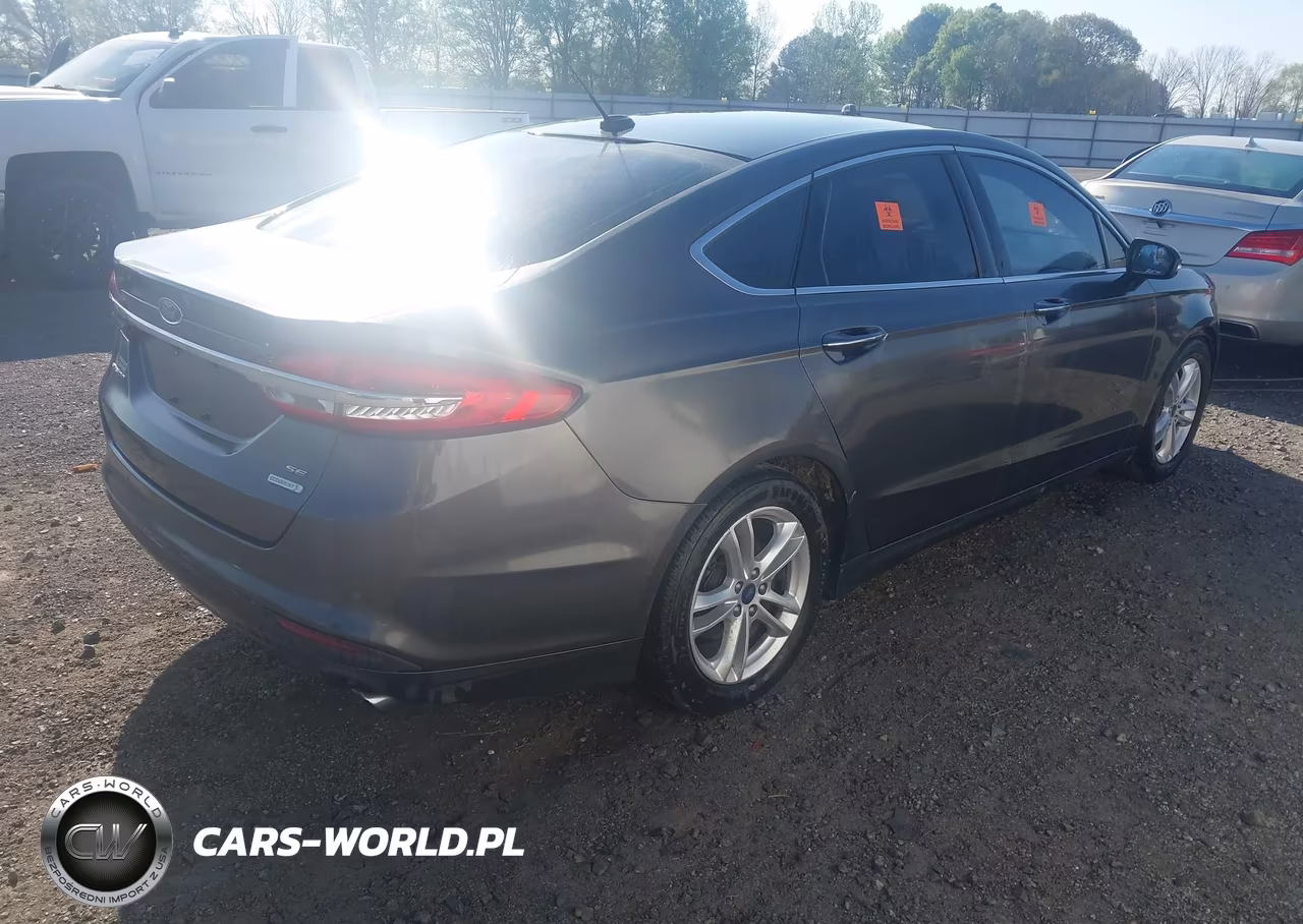 2018 Ford Fusion Se VIN:3FA6P0HD6JR231358 - 4