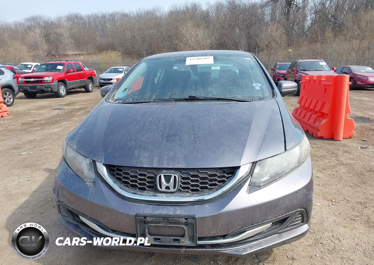 2015 Honda Civic Lx VIN:19XFB2F59FE074858 - 12