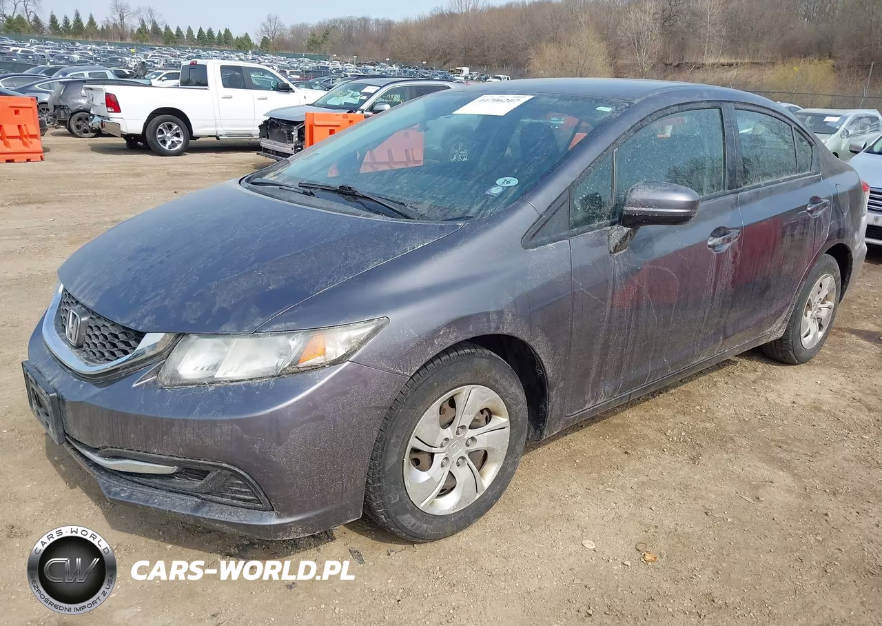 2015 Honda Civic Lx VIN:19XFB2F59FE074858 - 2