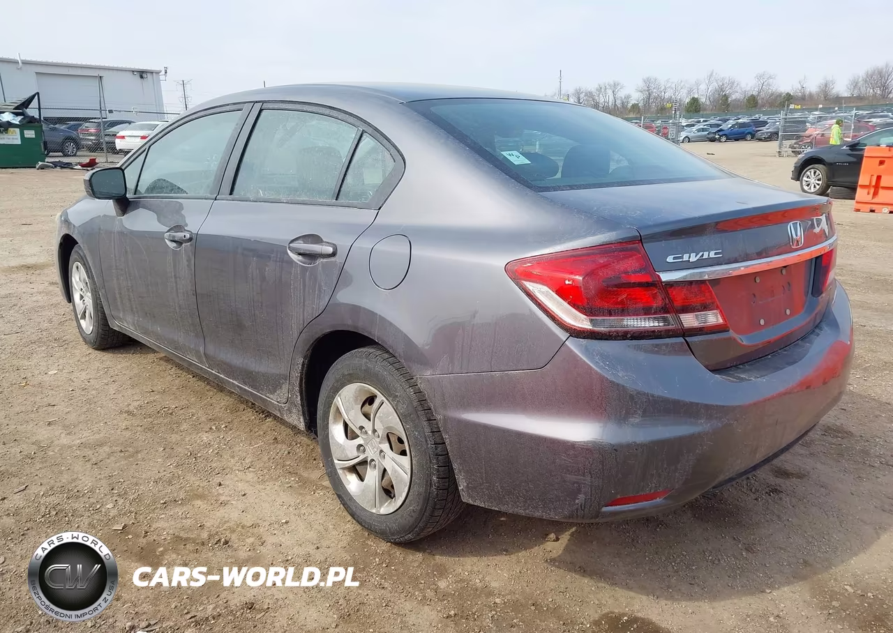 2015 Honda Civic Lx VIN:19XFB2F59FE074858 - 3